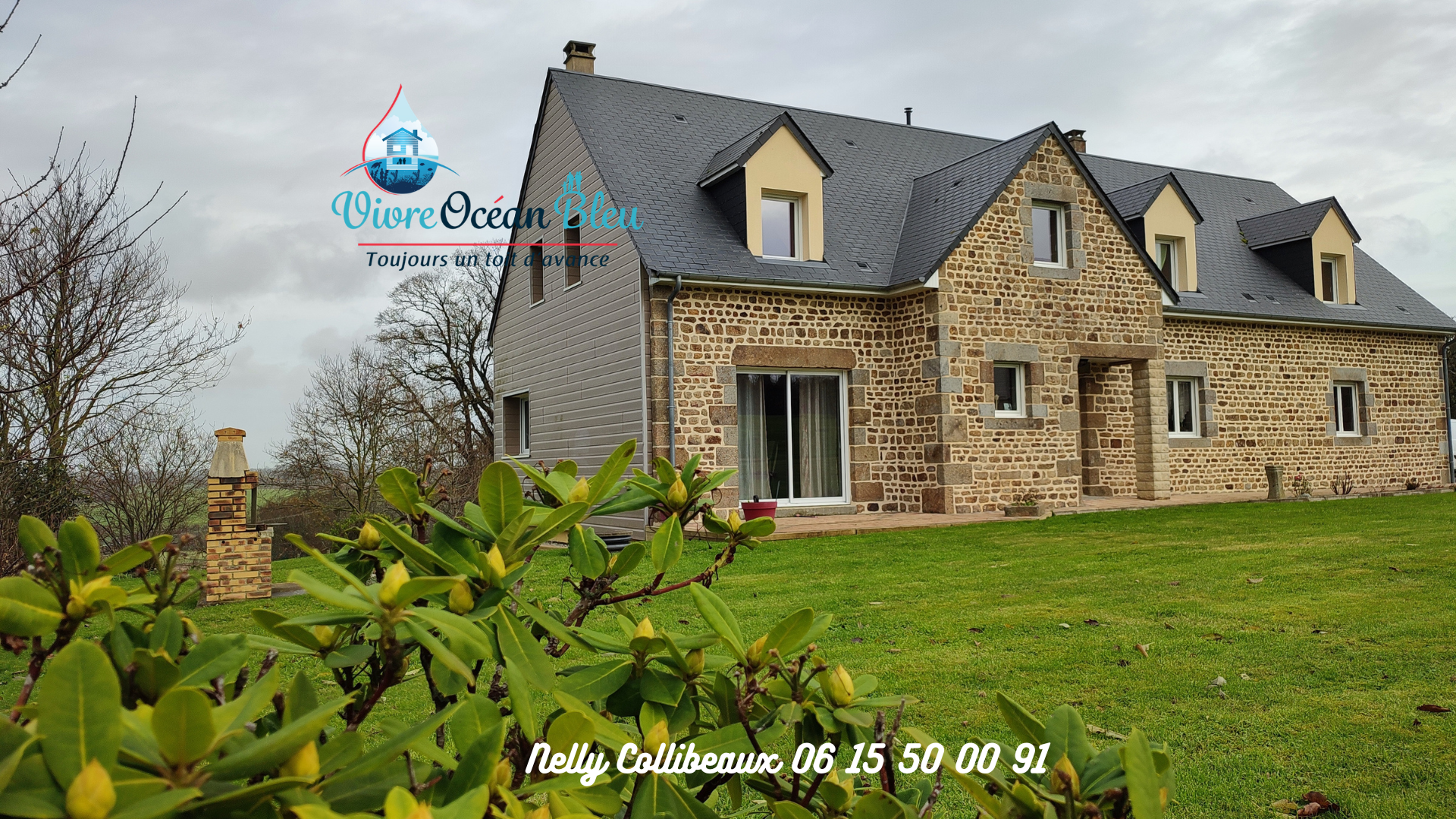 Vente Maison 183m² 9 Pièces à Le Mesnil-Caussois (14380) - Vivre Océan Bleu